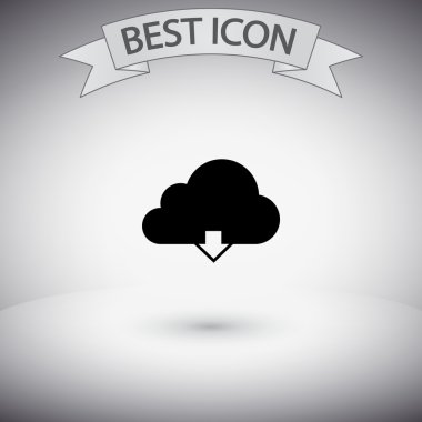 bulut indirme simgesi