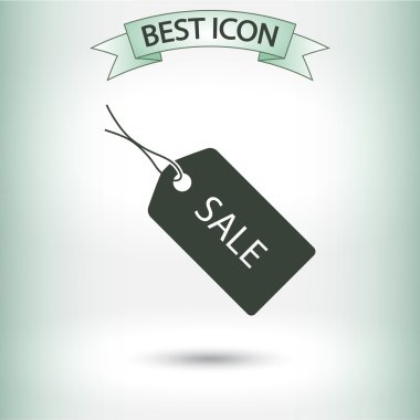 Etiketi simgesi tasarım