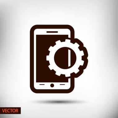 Mobil akıllı telefon simgesi