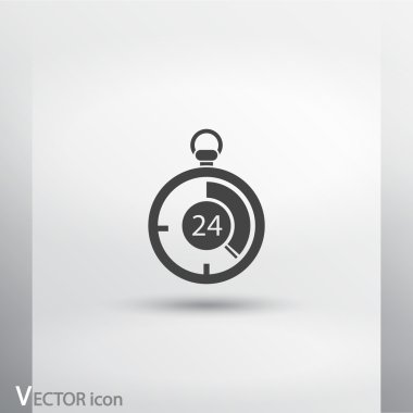 Kronometre simgesi tasarım