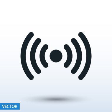 Kablosuz ağ wifi simgesi simgesi