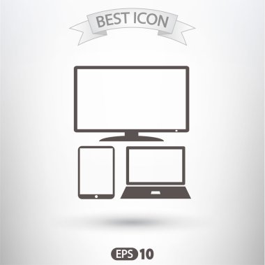 elektronik cihazlar simge kümesi