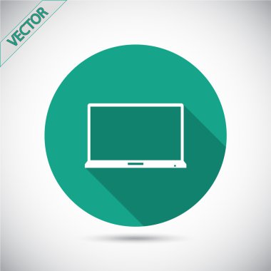 Dizüstü bilgisayar simgesi tasarım