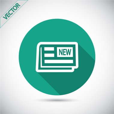 Gazete simgesi tasarım