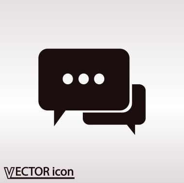 konuşma balonu simgesi