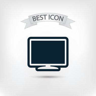 Monitör simgesi tasarım