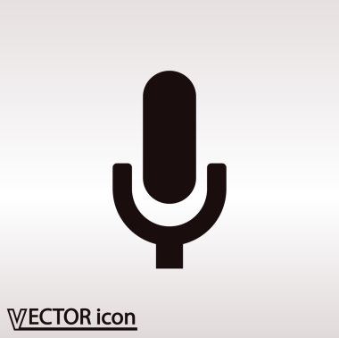 mikrofon simgesi tasarım