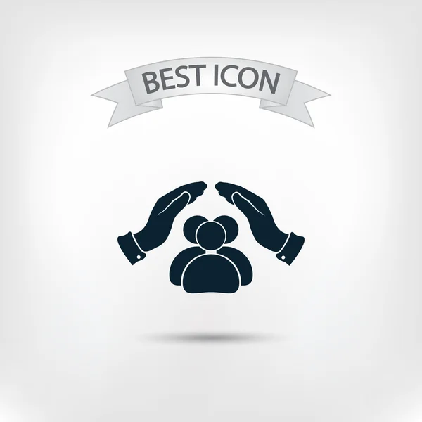 güvenli kişi simgesi