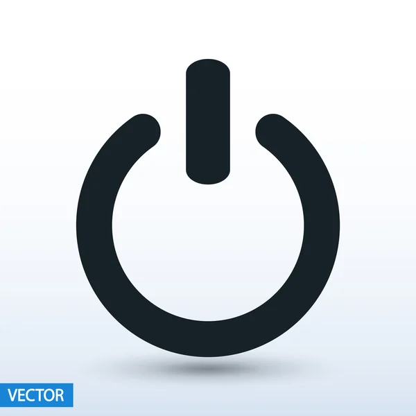Potencia icono de diseño — Vector de stock