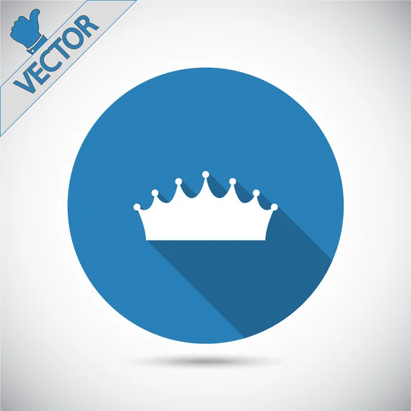 Icono de corona — Vector de stock