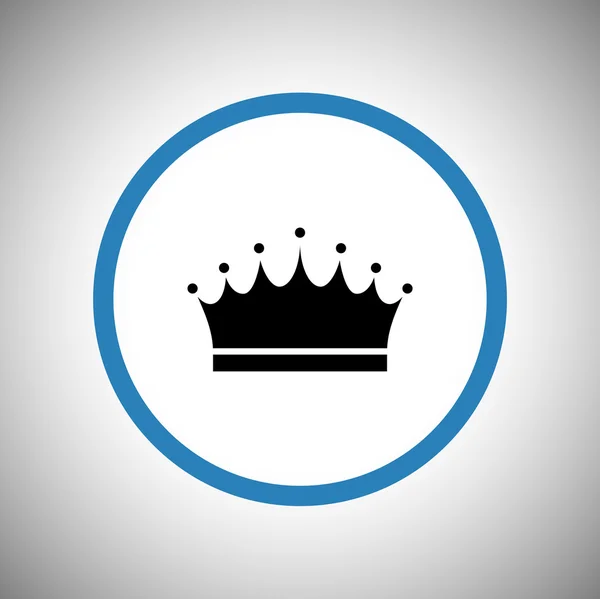 Crown icon design — Stock Vector