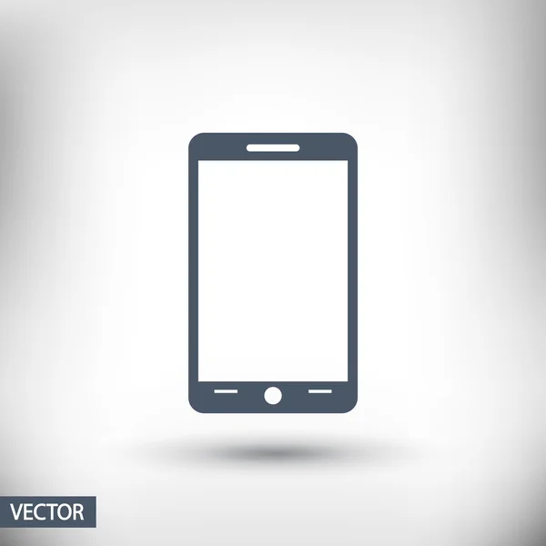 Mobiele smartphone pictogram — Stockvector