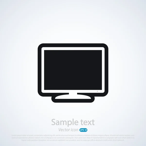 Icono del monitor — Vector de stock