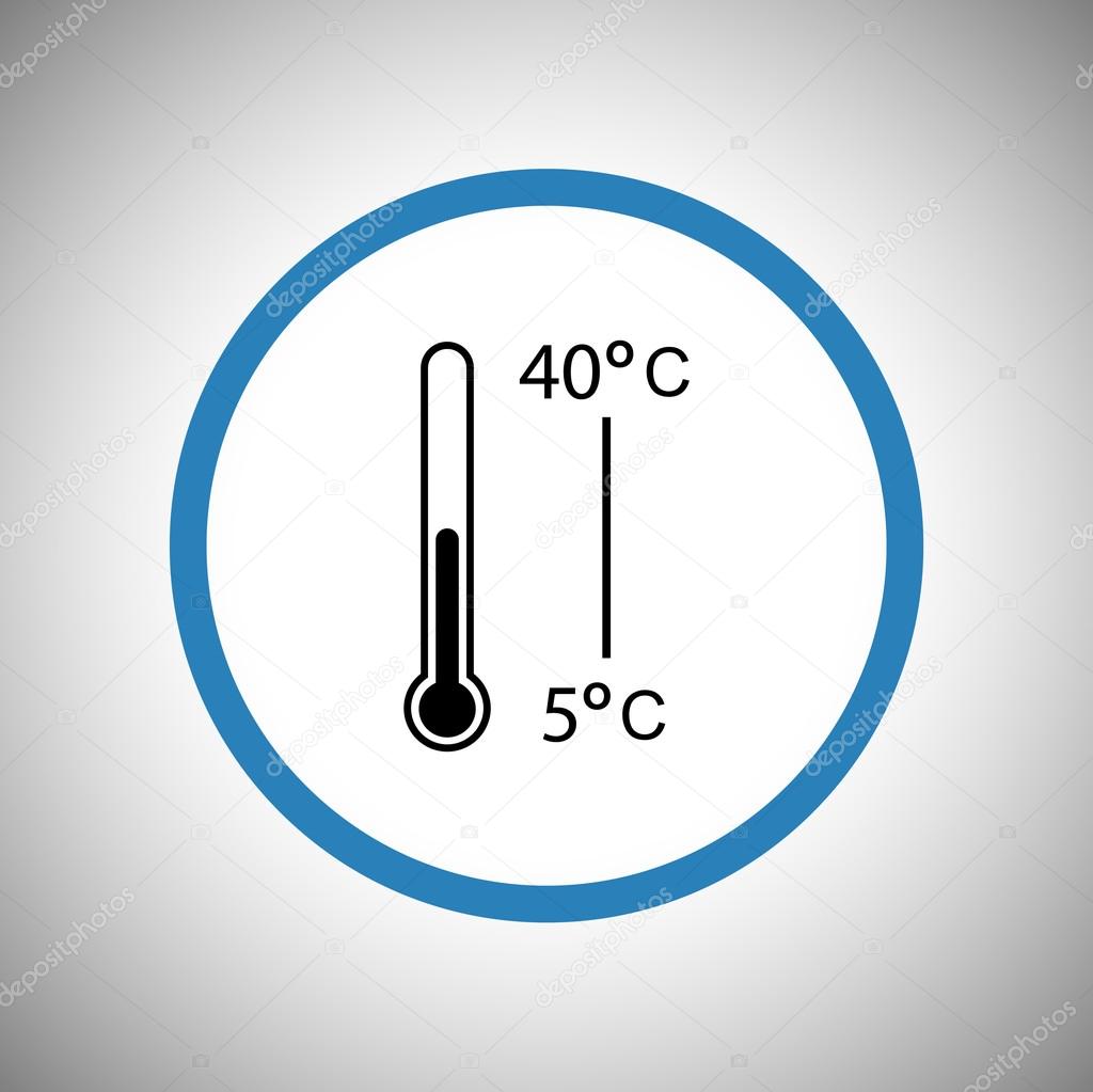 Thermometer icon design