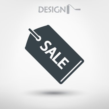 Satılık etiketi simgesi