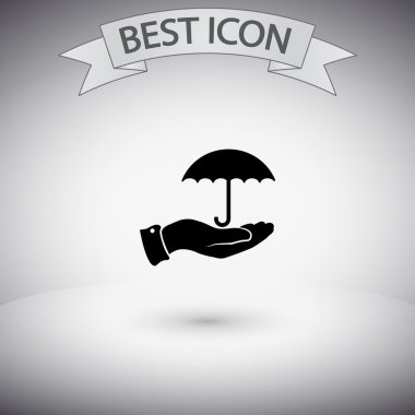 Şemsiye simgesi tasarım