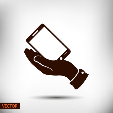 Mobil akıllı telefon simgesi