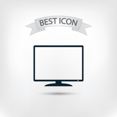 Monitör simgesi tasarım