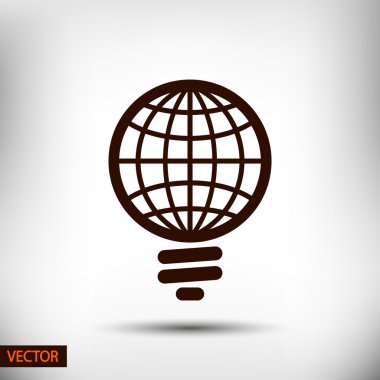 küresel ampul simgesi
