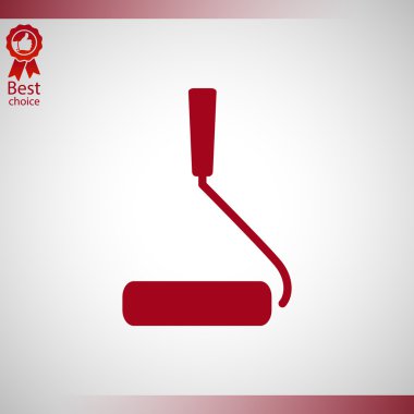 Silindir simge düz tasarım stil