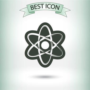 Fizik bilim modeli simgesini