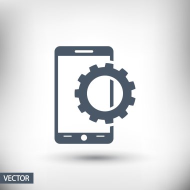 Mobil akıllı telefon simgesi