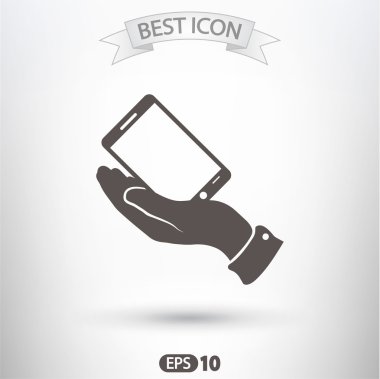 Mobil akıllı telefon simgesi