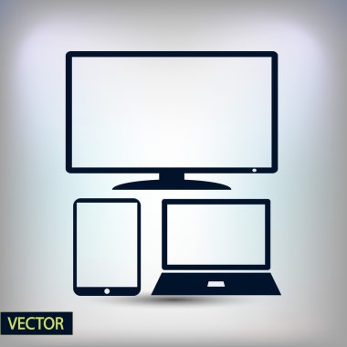 elektronik cihazlar simge kümesi