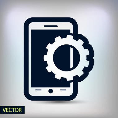 Mobil akıllı telefon simgesi
