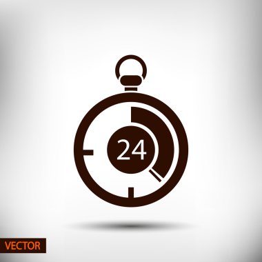 Kronometre simgesi tasarım