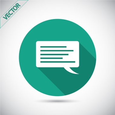 konuşma balonu simgesi