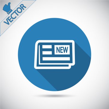 Gazete simgesi tasarım