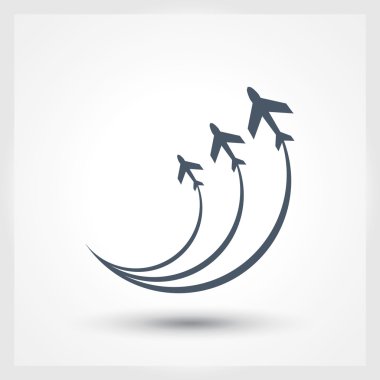 uçak sembol tasarımı