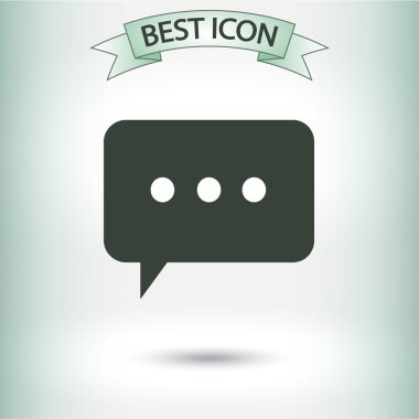 konuşma balonları simgesi