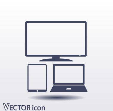 elektronik cihazlar simge kümesi