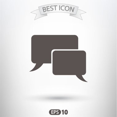 konuşma balonu simgesi