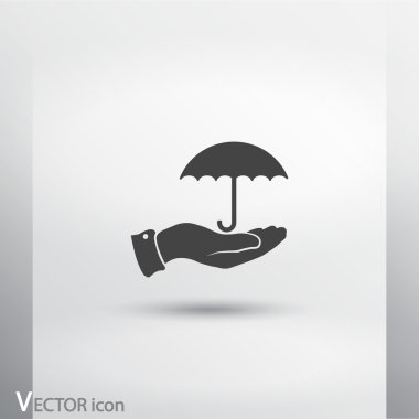 Şemsiye simgesi tasarım