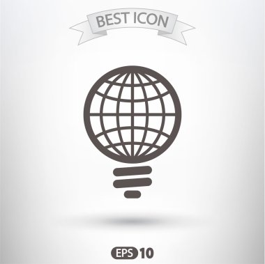 küresel ampul simgesi