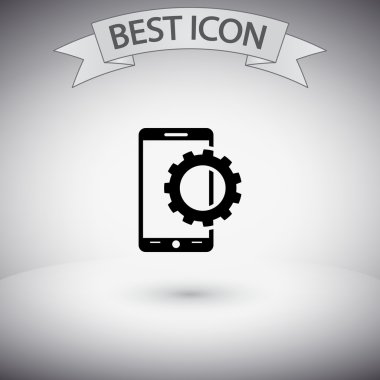 Mobil akıllı telefon simgesi