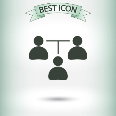 iletişim kavramı. bağlantı simgesi