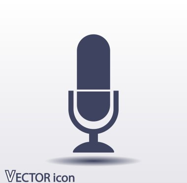 mikrofon simgesi tasarım