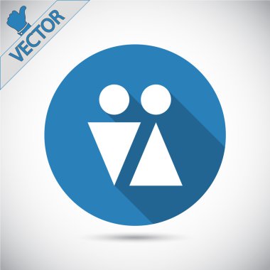 erkek ve dişi sembolleri simgesi