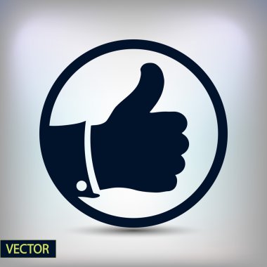 Simge gibi. Düz tasarım stili