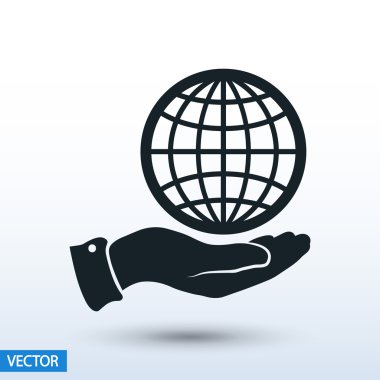 Gezegen simgesi tasarım