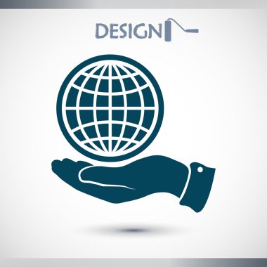 Gezegen simgesi tasarım