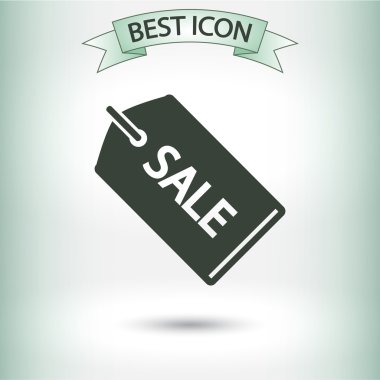 Etiketi simgesi tasarım