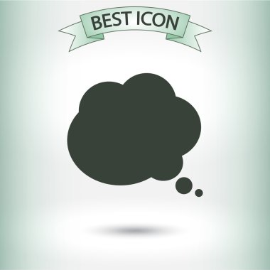 komik konuşma kabarcıklar simgesi