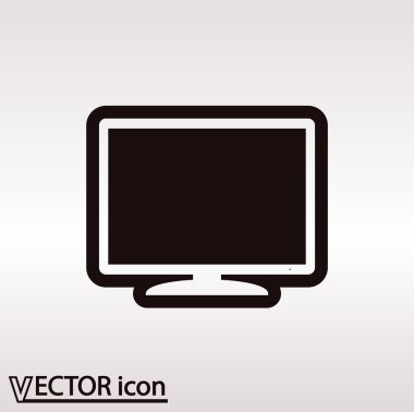 Monitör simgesi tasarım