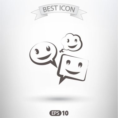 konuşma balonu simgesi