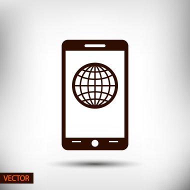 Mobil akıllı telefon simgesi